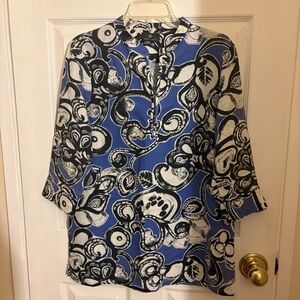 RENA LANGE multicolored linen tunic